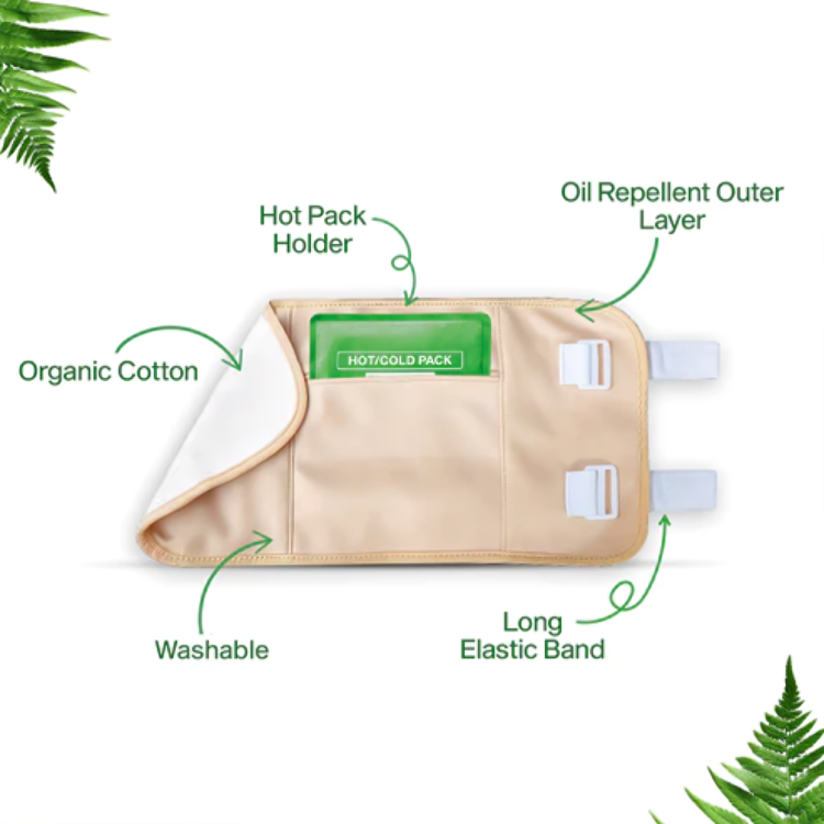 Castor Oil Pack (1 Bottle + FREE Compression Wrap)